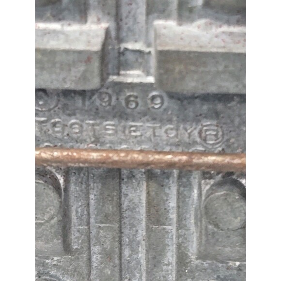 VINTAGE 1969 TOOTSIE TOY RED - TRAILER ONLY - Die-cast Scooter Motorcycle - Picture 9 of 10